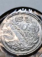 dubbeltje 35,36,37,38,41,42, Zilver, Ophalen of Verzenden, 10 cent, Koningin Wilhelmina