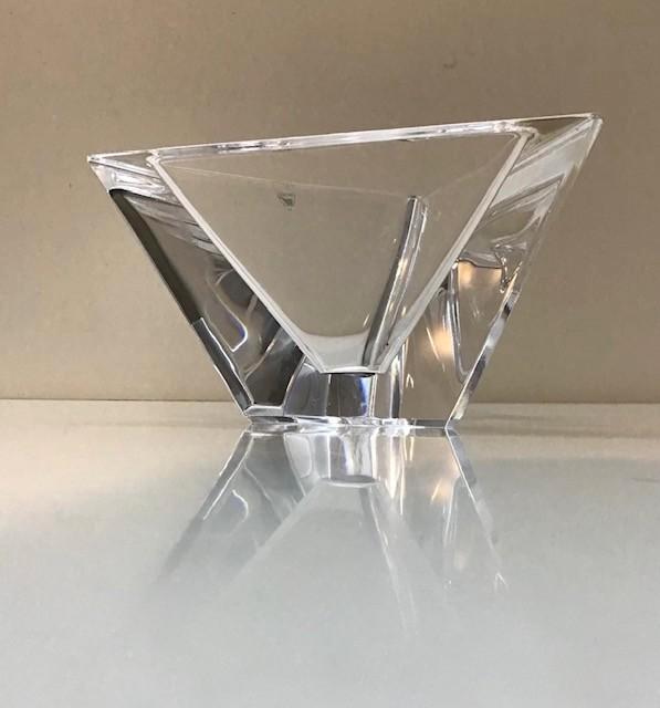 Kristallen schaal van het Zweeds design merk Orrefors, Antiek en Kunst, Antiek | Glas en Kristal, Ophalen of Verzenden