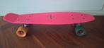 Nijdam 22.5'' Flipgrip Retro Skateboard Pennyboard roze, Ophalen of Verzenden, Zo goed als nieuw, Skateboard