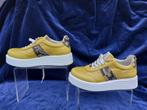 Sneakers Italy Massimo Granierie Leer Geel 37, Kleding | Dames, Schoenen, Geel, Ophalen of Verzenden, Massimo Granierie, Sneakers of Gympen