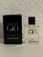 ACQUA DI GIO Elixir parfum 5 ml., Ophalen of Verzenden, Nieuw, Miniatuur, Gevuld