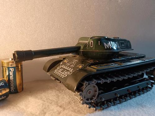 Retro Blikken Tank M~40 - Modern Toys Japan. tested, Antiek en Kunst, Antiek | Speelgoed, Ophalen of Verzenden