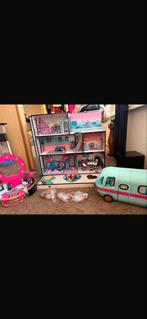 LOL Surprise Huis met Accessoires, Ophalen of Verzenden, Gebruikt, Poppenhuis