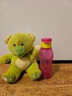 # Tupperware nieuwe 310 ml fles roze geel sportdop, Ophalen of Verzenden, Nieuw, Geel, Beker of Kan