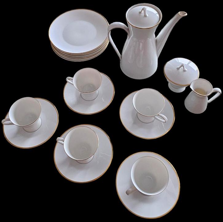 Rosenthal Form 2000 theeservies van Raymond Loewy en, Antiek en Kunst, Antiek | Servies compleet, Ophalen