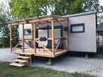 Nieuwe mobiele Tiny House met veranda