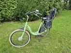 Sparta Amazone moederfiets met bobike kinderzitje, Fietsen en Brommers, Fietsen | Dames | Moederfietsen, Ophalen, Sparta, Gebruikt