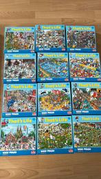 20 puzzels ‘That’s Life’, Hobby en Vrije tijd, Denksport en Puzzels, Ophalen, 500 t/m 1500 stukjes, Gebruikt