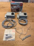 Lego 12v trein 2x trafo + aansluitsnoer doosje 12 volt, Ophalen of Verzenden, Gebruikt, Losse stenen, Lego