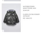 ZARA winterjas waterbestendig gewatteerd jack maat 116 (6jr), Kinderen en Baby's, Kinderkleding | Maat 116, Meisje, Ophalen of Verzenden