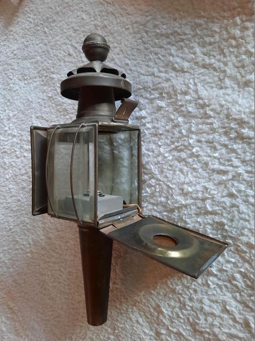 ANTIEKE KOETSLAMP - ENGELS - PERIODE 1850 - 1900, Antiek en Kunst, Antiek | Lampen, Ophalen of Verzenden