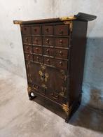 Oude Apothekerskast - Korea, Huis en Inrichting, Kasten | Ladekasten, Gebruikt, 5 laden of meer, Minder dan 100 cm, 25 tot 50 cm