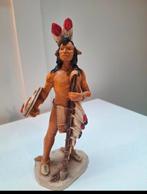 Castagna – Indiaan met speer en schild – Wild West – vintage, Ophalen of Verzenden