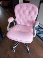 Bureaustoel roze meisjes, Gebruikt, Bureaustoel, Roze, Ophalen