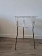 Vintage IKEA Hatten bijzettafel, Huis en Inrichting, Tafels | Bijzettafels, 45 tot 60 cm, Gebruikt, Rond, Ophalen of Verzenden