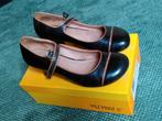 Vintage pumps van echt zwart leder maat 40, Ophalen, Miz mooz, Pumps, Zwart