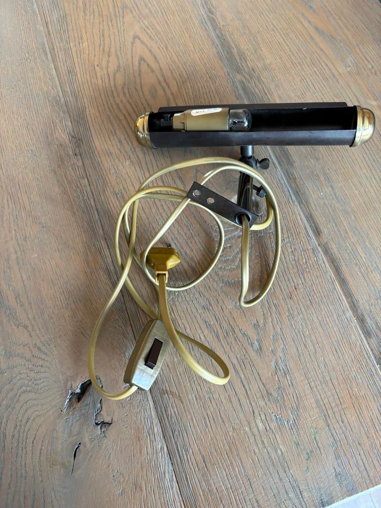 Hollywood Regency vintage rookglas wandlamp – Het is Vintastisch