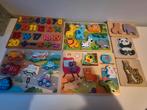 Verschillende houten puzzels, Ophalen, 2 tot 4 jaar, 10 tot 50 stukjes, Zo goed als nieuw