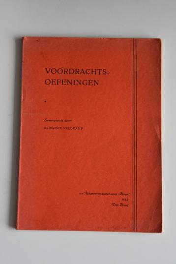 Voordrachtsoefeningen Poëzie & Gedichten 1953 Vondel Aafjes beschikbaar voor biedingen