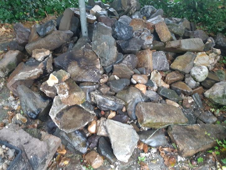 Maaskeien - Diverse Maten & Kleuren, Tuin en Terras, Grind, Keien en Split, Gebruikt, Kei, Multi, Overige materialen, Ophalen of Verzenden