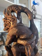 Prachtig complex van 41 cm gesneden Hanuman, Ophalen of Verzenden, Zo goed als nieuw