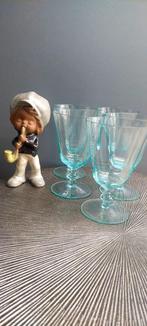 5 Villeroy & Boch glazen glas groen, Huis en Inrichting, Keuken | Servies, Glas of Glazen, Ophalen of Verzenden, Overige stijlen