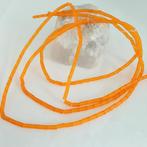 Streng Mandarijn glas staafjes 5x2 mm kraaltjes, Hobby en Vrije tijd, Ophalen, Nieuw, Kraal