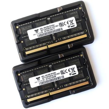 2x 8GB = 16GB DDR3 1600 MHz PC3-12800 SODIMM laptop geheugen beschikbaar voor biedingen