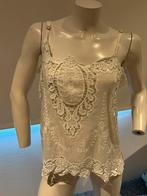 Charlie joe kanten top maat l, Maat 38/40 (M), Verzenden, Wit, Zo goed als nieuw