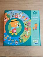 Djeco Puzzle Géant - Het Jaar - 24 Stukjes, Kinderen en Baby's, Speelgoed | Kinderpuzzels, Ophalen of Verzenden, 10 tot 50 stukjes
