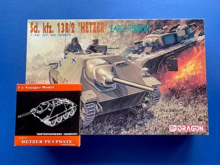 Dragon	6030	Sd.Kfz. 138/2 "Hetzer" 	1/35 incl VOY pe SET, Hobby en Vrije tijd, Modelbouw | Auto's en Voertuigen, Nieuw, 1:32 tot 1:50