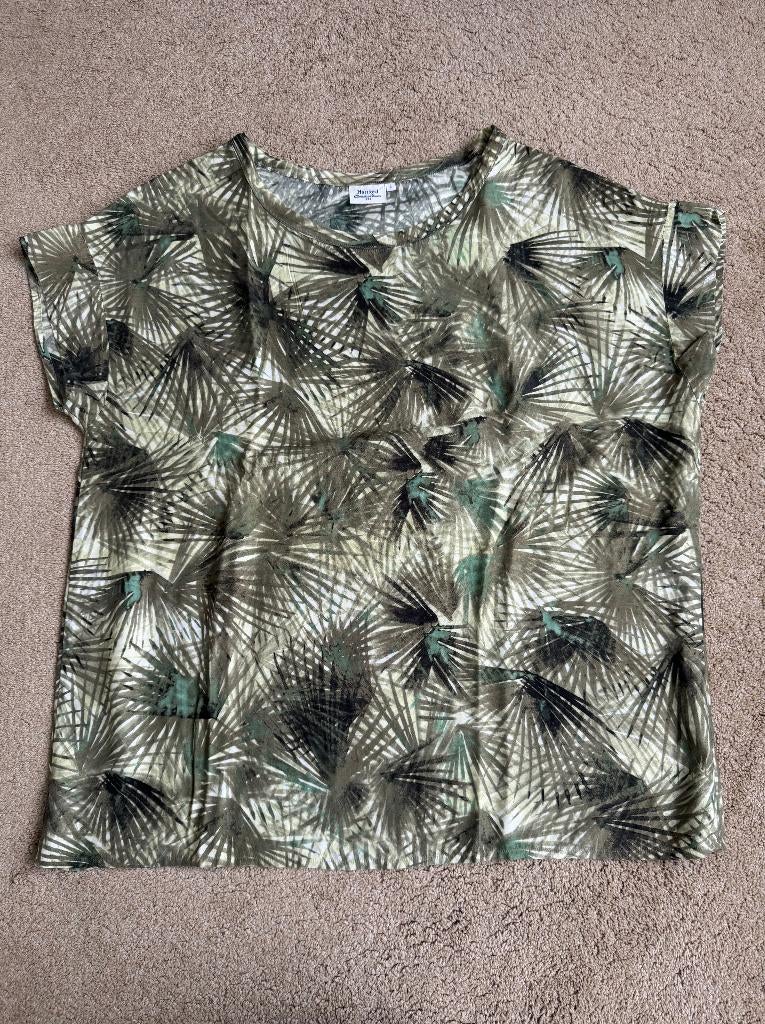 Top Hartford, maat 3, Kleding | Dames, Tops, Gedragen, Groen, Korte mouw, Ophalen of Verzenden