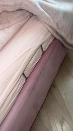 Mooie roze boxspring met opberg, Huis en Inrichting, Ophalen of Verzenden, Zo goed als nieuw, Eenpersoons, 90 cm