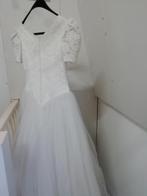 Vintage bruidsjurk, Kleding | Dames, Trouwkleding en Trouwaccessoires, Ophalen, Gedragen, Wit, Trouwjurk