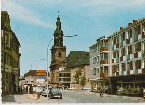Duitsland, Worms Am Rhein met auto's, Chevrolet 1958, Verzamelen, Ansichtkaarten | Buitenland, Ongelopen, Duitsland, 1940 tot 1960