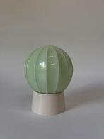 Vintage Thabur plafondlamp – Appelgroen glas, Huis en Inrichting, Lampen | Plafondlampen, Ophalen of Verzenden, Glas