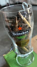 Bierglas met hulzen, Antiek en Kunst, Ophalen of Verzenden, Koper