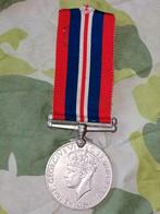 Engelse medaille op naam! Wo2 victory medal 1939-1945, Ophalen of Verzenden, Landmacht, Engeland, Lintje, Medaille of Wings