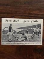Voetbl krantenartikel NAC Ajax april 1963, Ophalen of Verzenden, Gebruikt, Ajax
