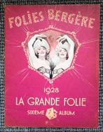 Folies Bergère 1928 La Grande Folie Sixieme Album, Ophalen of Verzenden