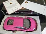 Autoart Lamborghini Aventador Pink 1:18, Ophalen of Verzenden, Zo goed als nieuw, Autoart