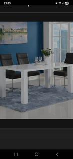 Eettafel zonder stoelen, Huis en Inrichting, Ophalen, Zo goed als nieuw, Rechthoekig, 50 tot 100 cm