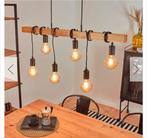 Eettafel hanglamp 6 peers, Huis en Inrichting, Lampen | Hanglampen, Ophalen, Zo goed als nieuw, 75 cm of meer
