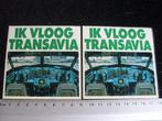 2x sticker ik vloog transavia cockpit vliegtuig airplane, Verzenden, Zo goed als nieuw, Bedrijf of Vereniging