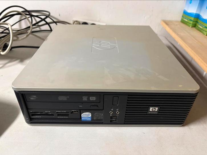 HP Compaq dc800 SFF / Pentium E5300 / 2GB RAM / DVD-RW etc., Computers en Software, Vintage Computers, Ophalen of Verzenden