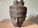 Antieke Buddha uit steen gehouwen, Antiek en Kunst, Ophalen of Verzenden