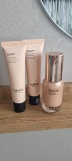 Kiko foundation & highlighter, Ophalen of Verzenden, Zo goed als nieuw, Beige, Gehele gezicht