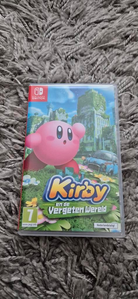 Kirby en de Vergeten Wereld - Nintendo Switch, Spelcomputers en Games, Games | Nintendo Switch, Zo goed als nieuw, Avontuur en Actie