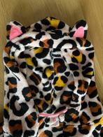 Badjas fleece panter hema maat 134/140, Ophalen of Verzenden, Zo goed als nieuw, Meisje