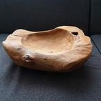 Teakhouten Schaal - 40 cm, Ophalen, Gebruikt, Schaal, Overige vormen